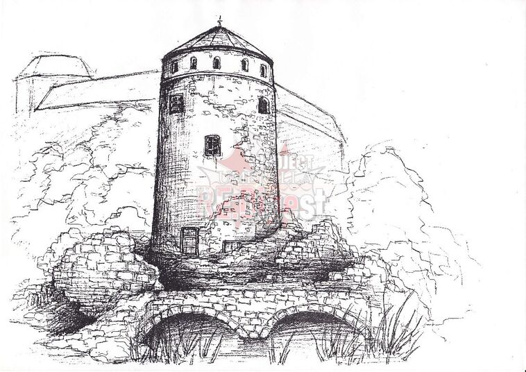 Autre lieu abandonné durant le développement, une tour